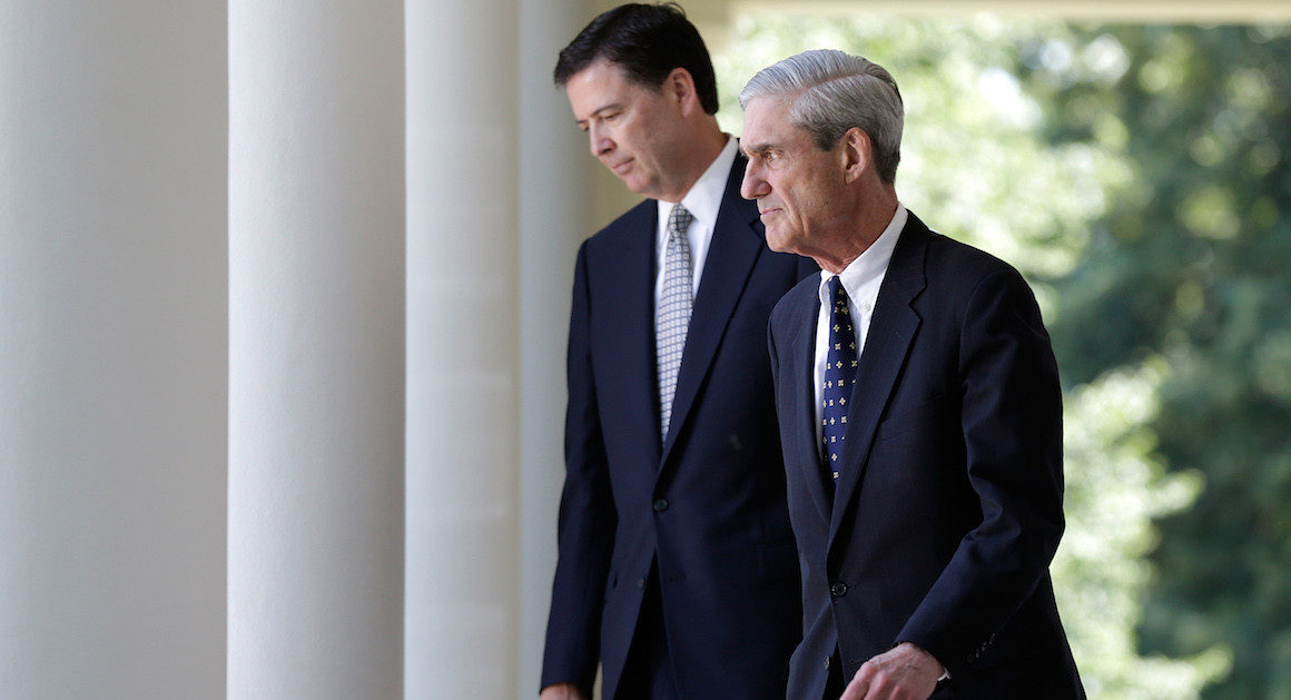 Bob Mueller and Jim Comey