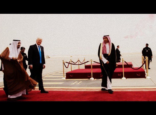 Click to enlarge Trump in Riyadh