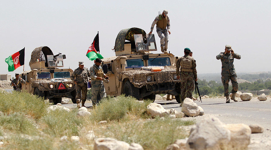 US and Afghan forces