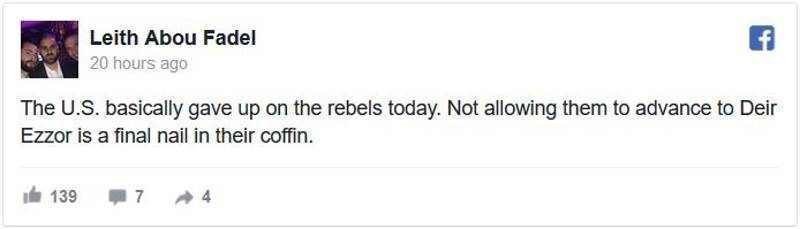 tweet syria de ezzor