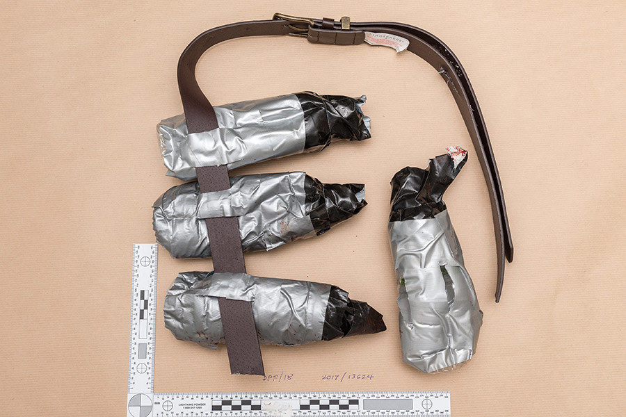 London Bridge attackers belts
