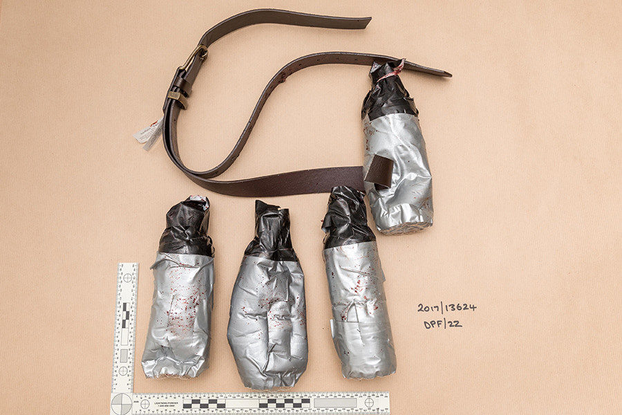 London Bridge attackers belts