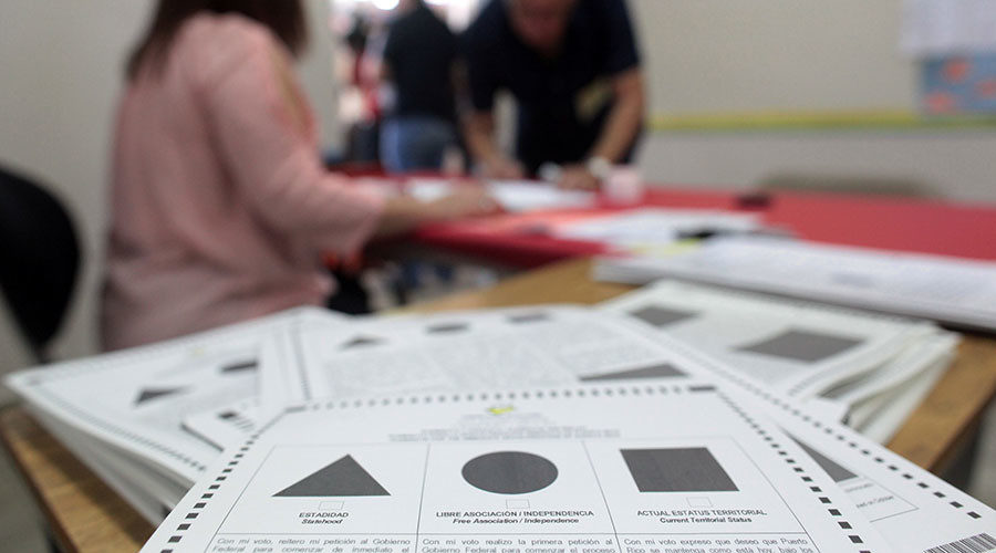 Voting ballots