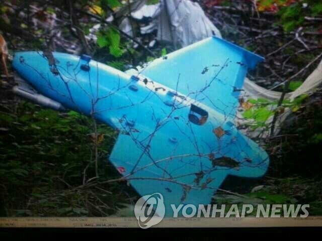 suspected North Korean drone