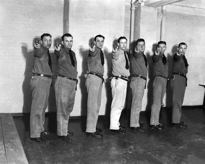 Rookie police officers in New York in 1939
