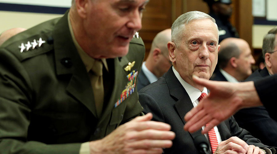 Click to enlarge Jim Mattis