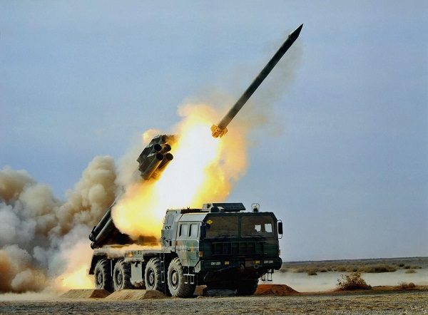 US long range rocket artillery