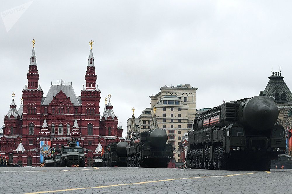 Russian RS-24 Yars mobile ground missile systems
