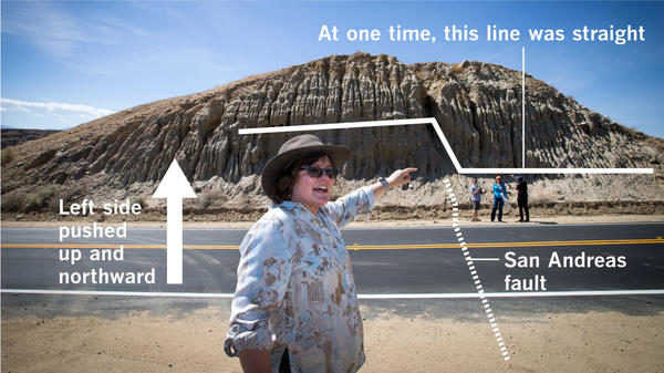 Click to enlarge San Andreas Fault
