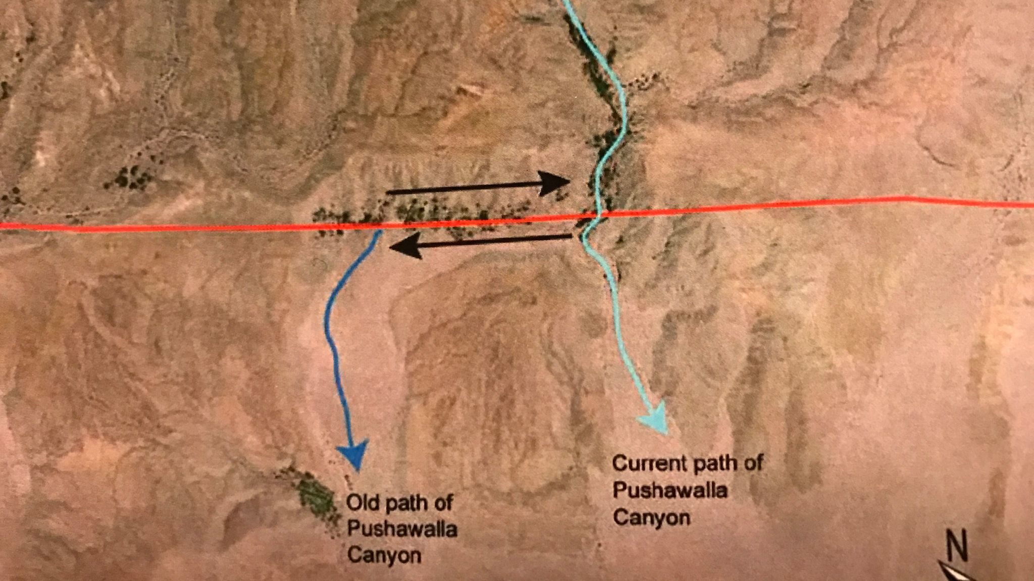 Click to enlarge Pushawalla Canyon