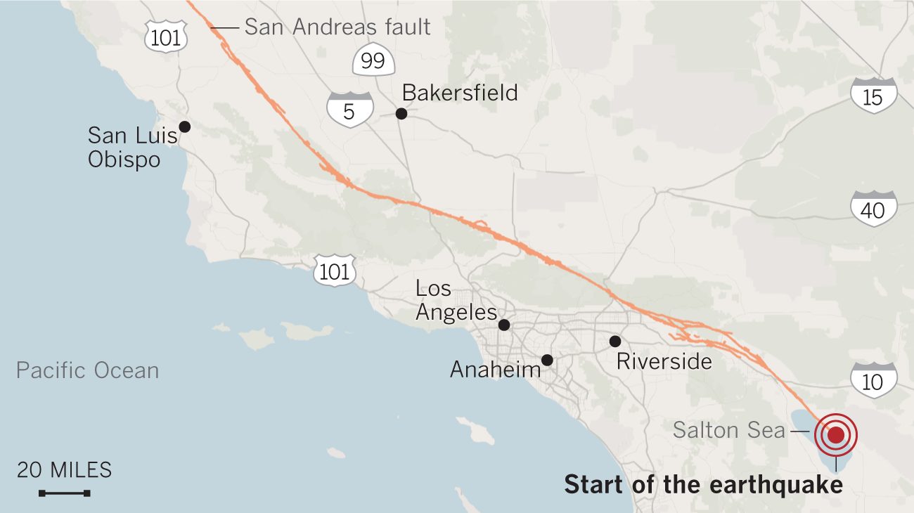 Click to enlarge san andreas fault