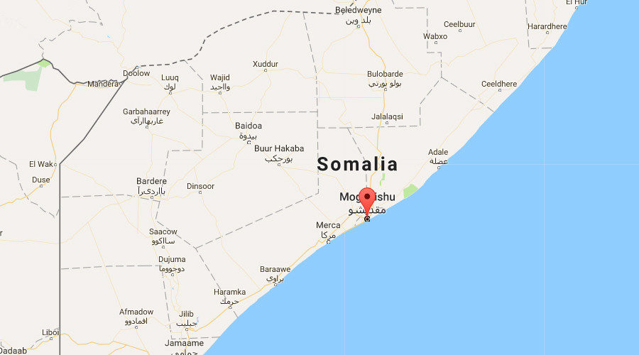 map of Somalia