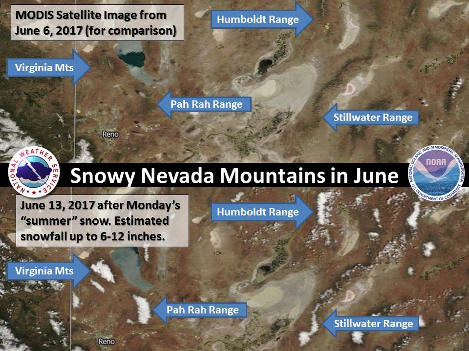sierra nevada snow June 2017