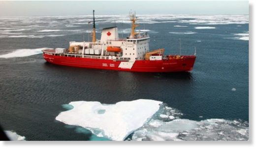 Ice breaker ship