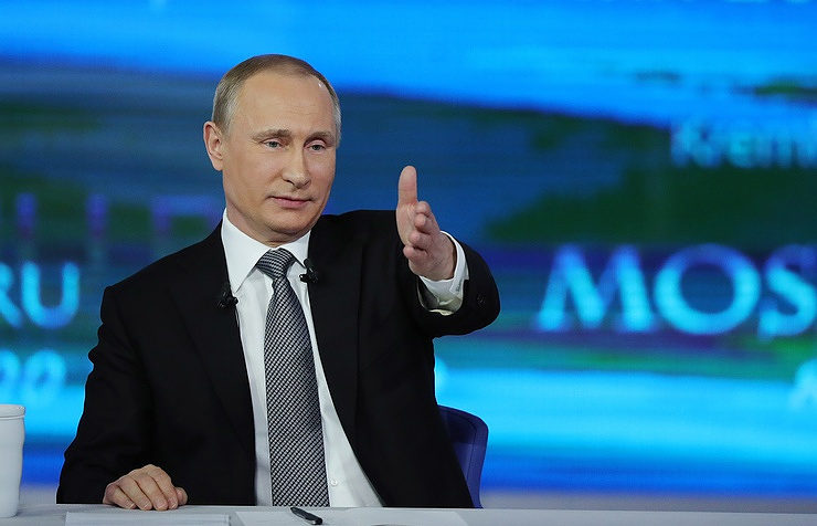 Click to enlarge Putin live call
