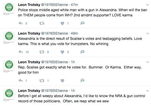 Twitter Alexandria Virginia shooting