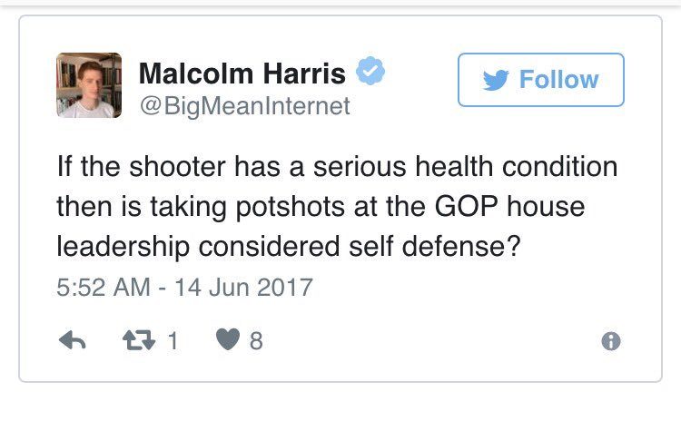 twitter responses Alexandria virginia shooting