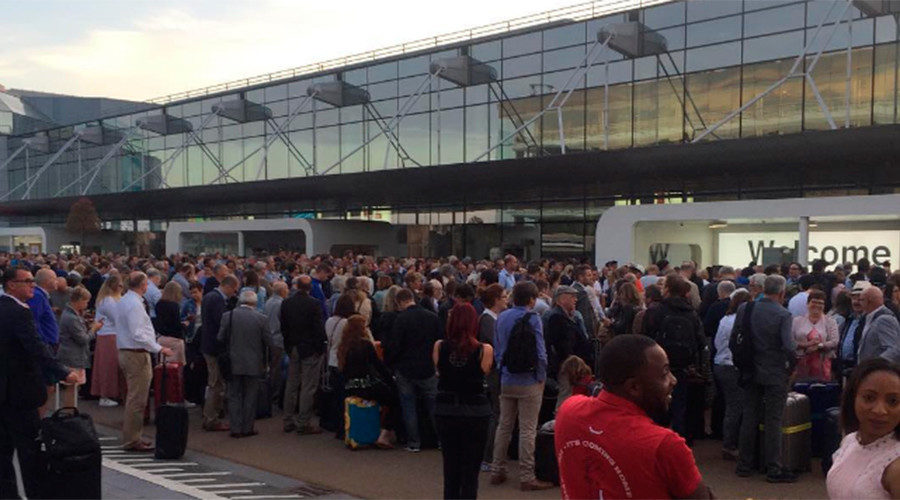 Brussels airport power outage