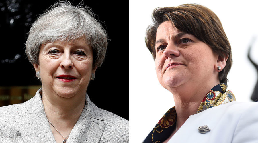 May Foster Tories DUP Brexit