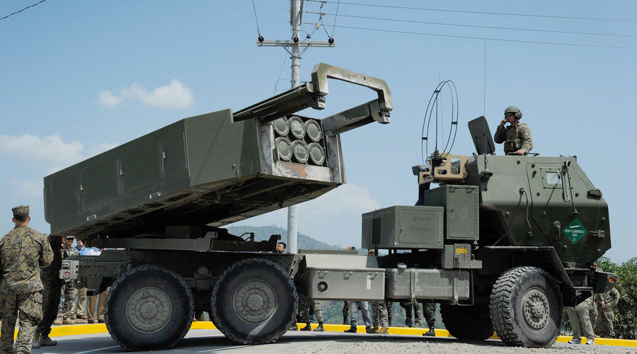 US-made HIMARS (High Mobility Advanced Rocket System)