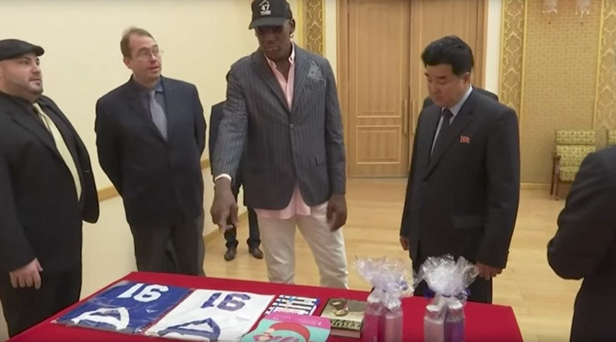 Click to enlarge dennis rodman north korea