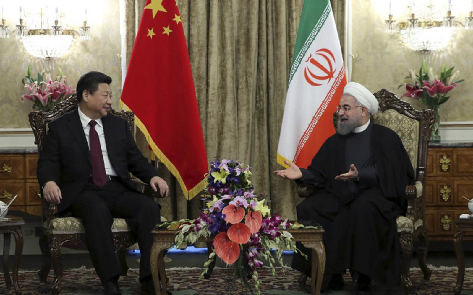 Click to enlarge xi rouhani