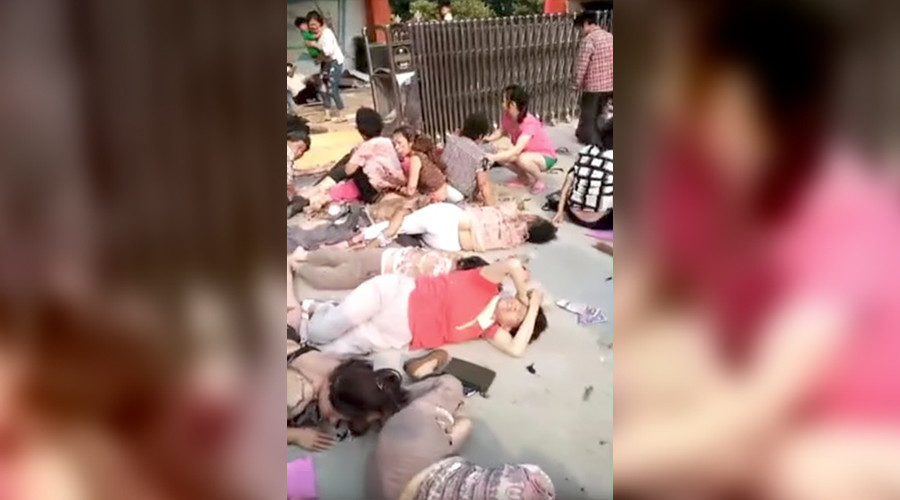 kindergarten explosion china