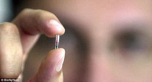 Click to enlarge RFID implants