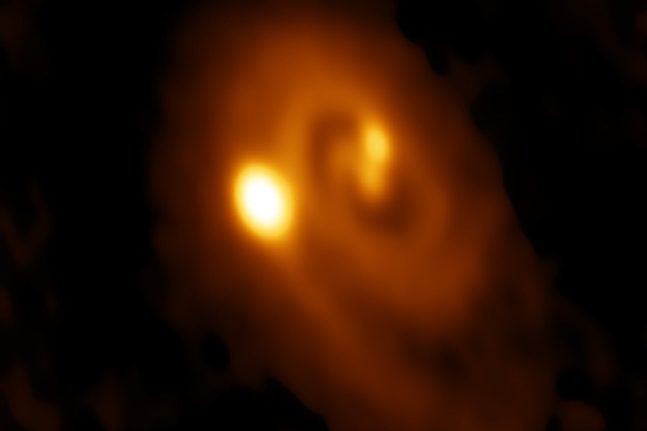 Click to enlarge Triple-star system