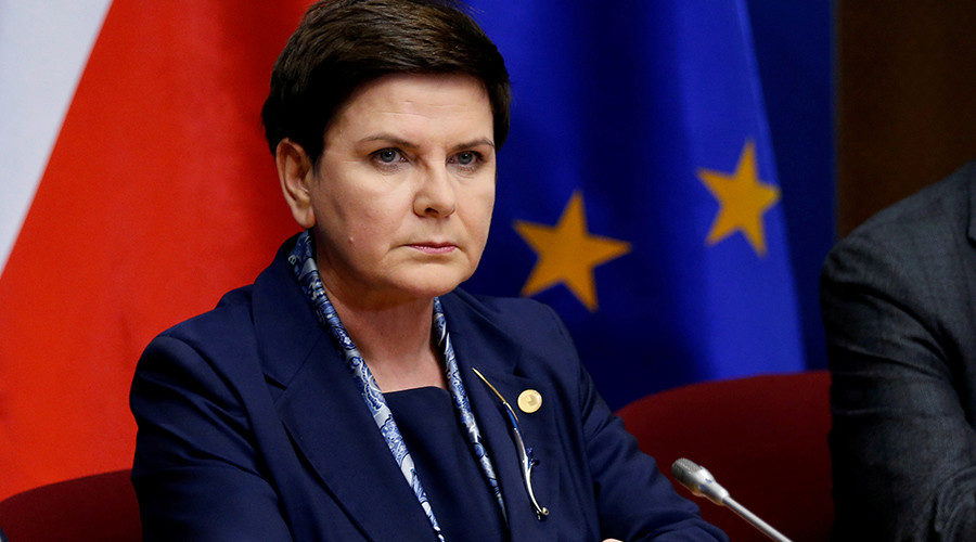 Poland's Prime Minister Beata Szydlo 