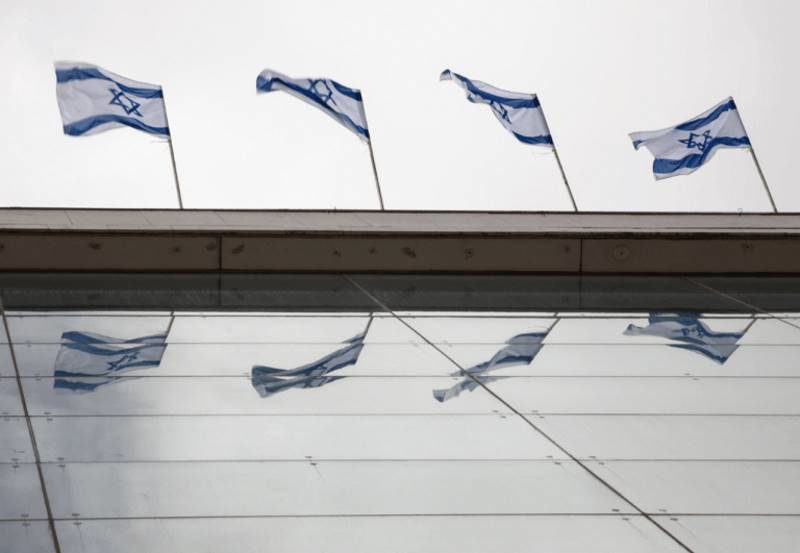 Israel flags
