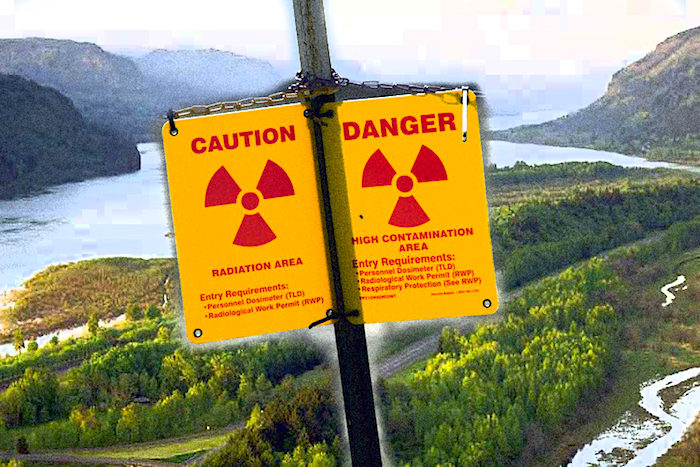 Click to enlarge radioactive river