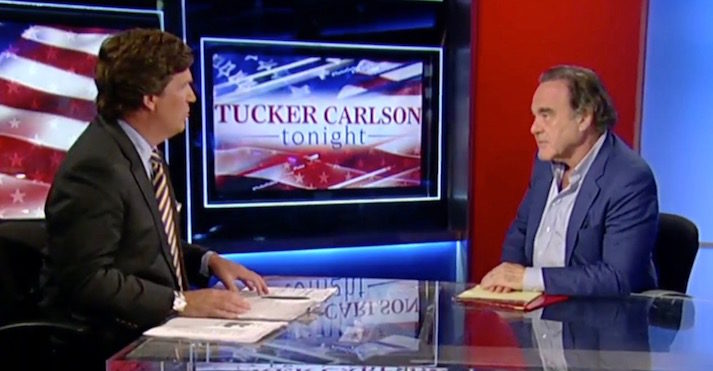 tucker carlson Oliver stone