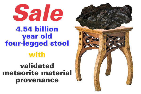 Click to enlarge Meteorite
