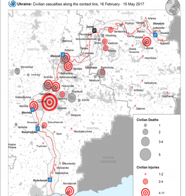 Ukraine UN map
