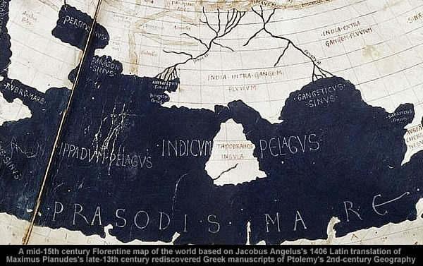 Click to enlarge Mid-15th Century Map