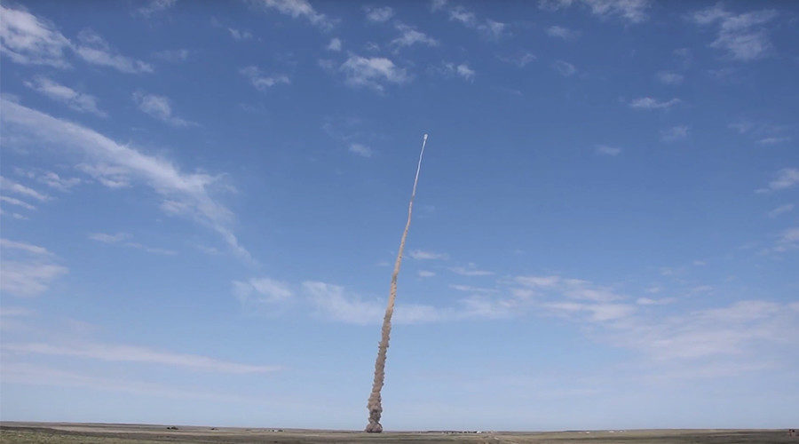 Click to enlarge Russian short-range ballistic missile interceptor test