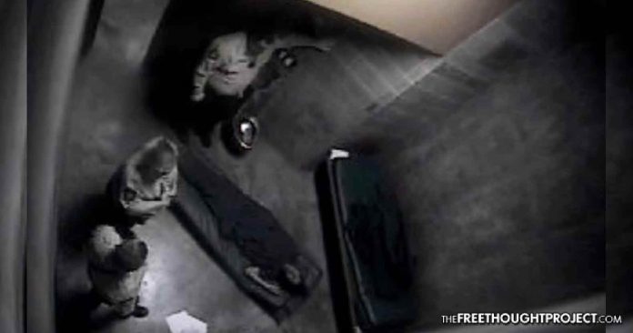 Dustin Irwin in cell