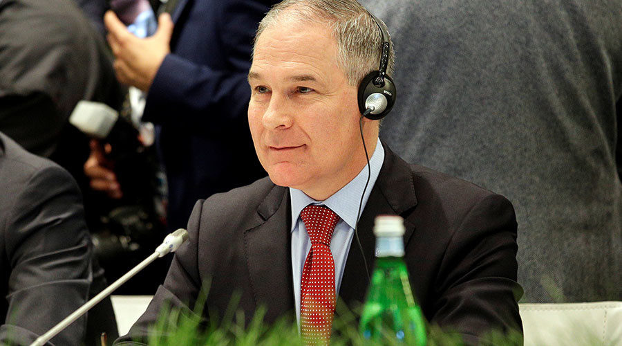 Click to enlarge Scott Pruitt
