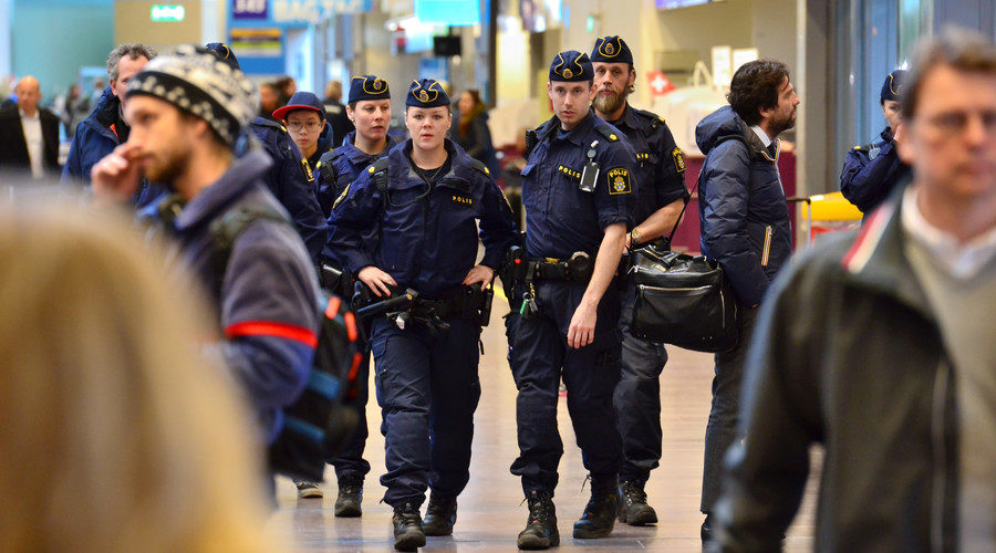 Click to enlarge Sweden police