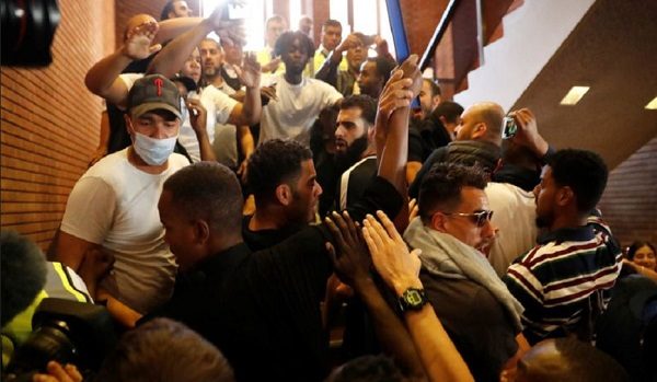 Click to enlarge Grenfell fire protestors