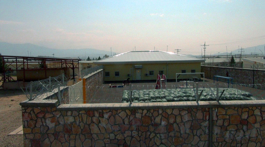 Click to enlarge The daycare facility on Camp Shaheen, Mazar-e-Sharif, Afghanistan