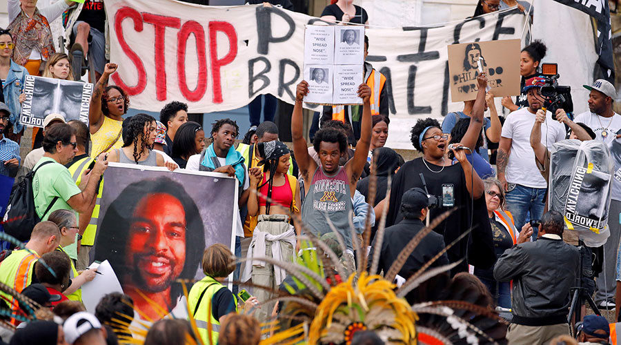 Click to enlarge Philando Castile protest
