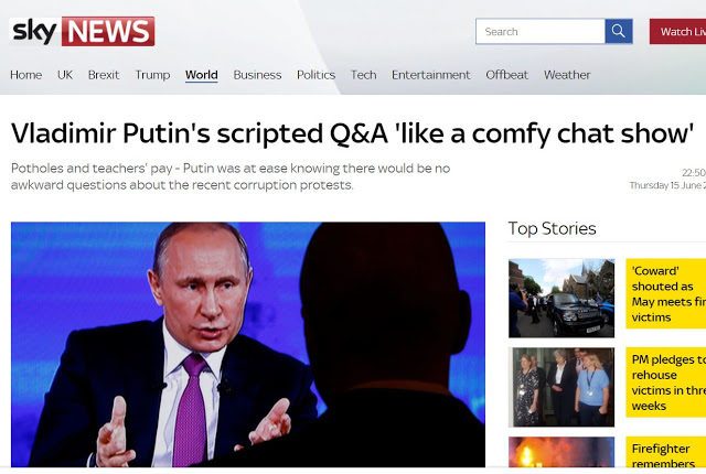 Sky news Putin 2017 Q&A