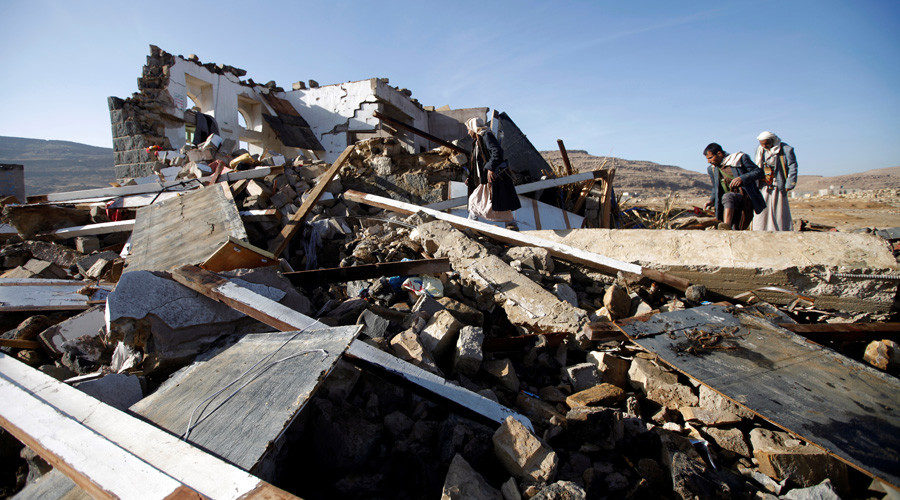 Saudi bombing in Yemen