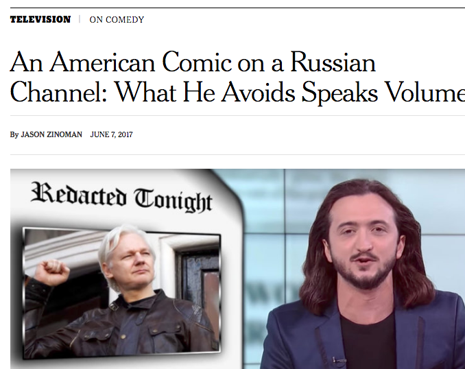 lee camp propaganda New york times