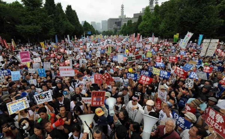 japanese protest