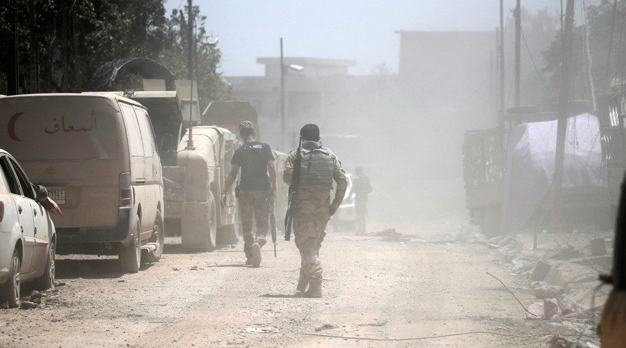Click to enlarge Iraqi troops