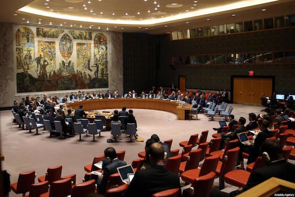UN Security Council meeting