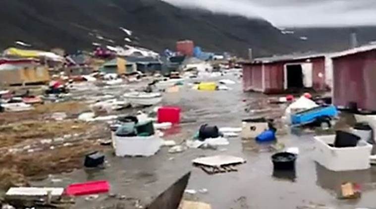 Click to enlarge Greenland: M4 earthquake sparks tsnuami, four missing (VIDEO)